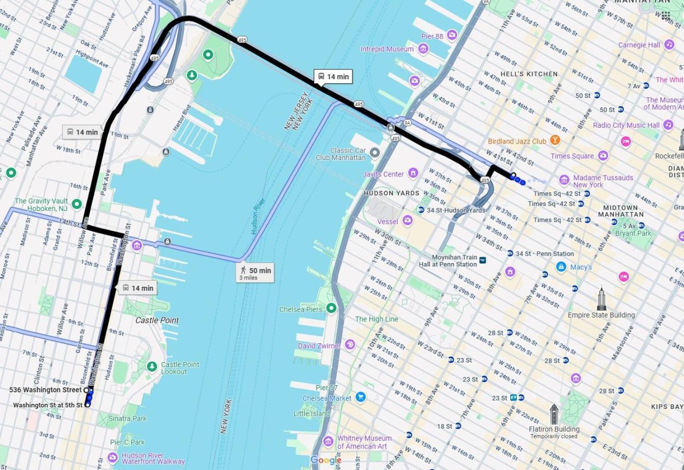 Chic Penthouse 15 Minutes From Nyc - Bus Stop At Doorstep Хобокен Экстерьер фото